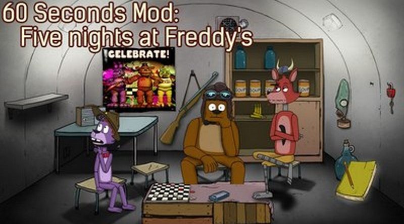 60 Seconds Mod: Five nights at Freddy's